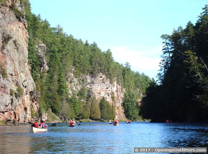 canoeing Algonquin