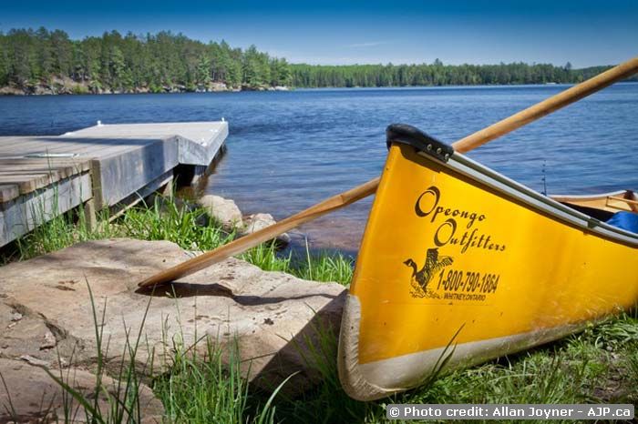 canoeing Algonquin